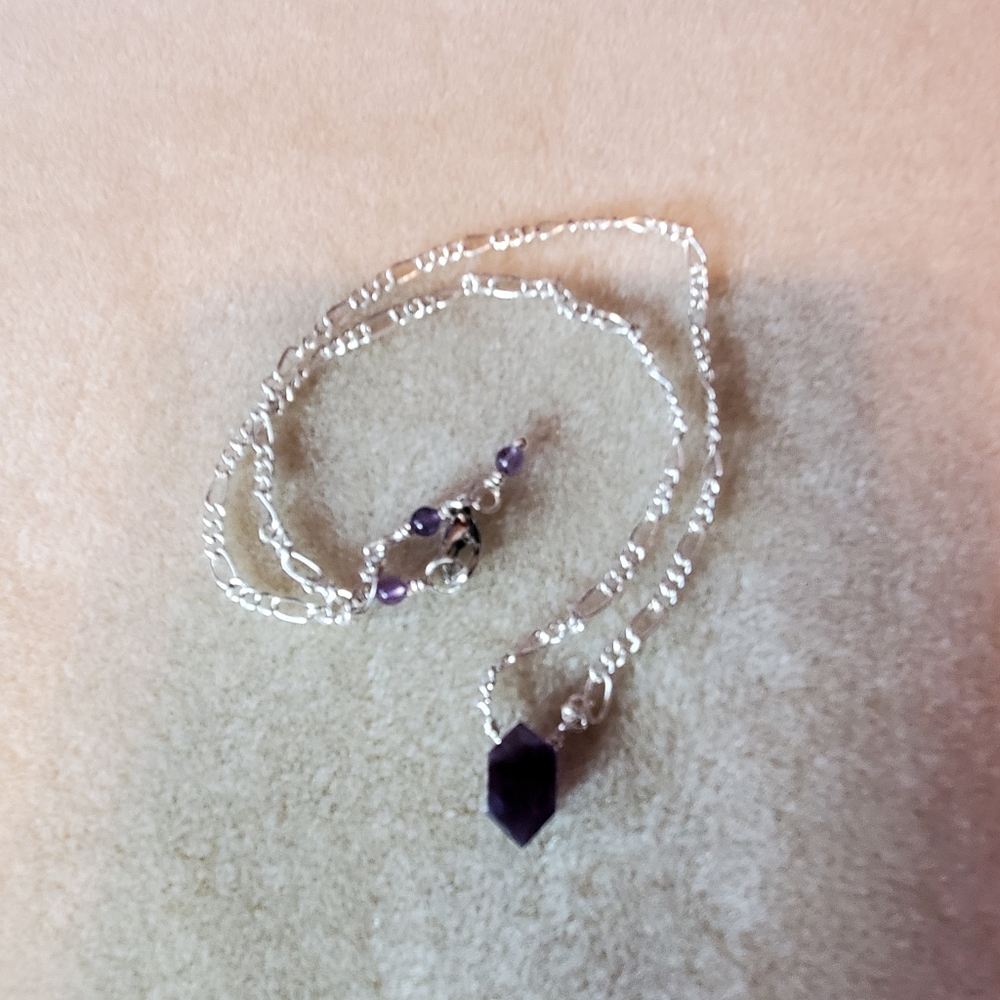 Amethyst necklace